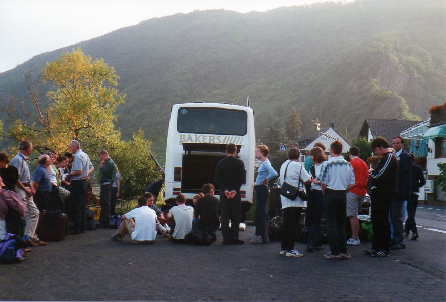 Packing the coach